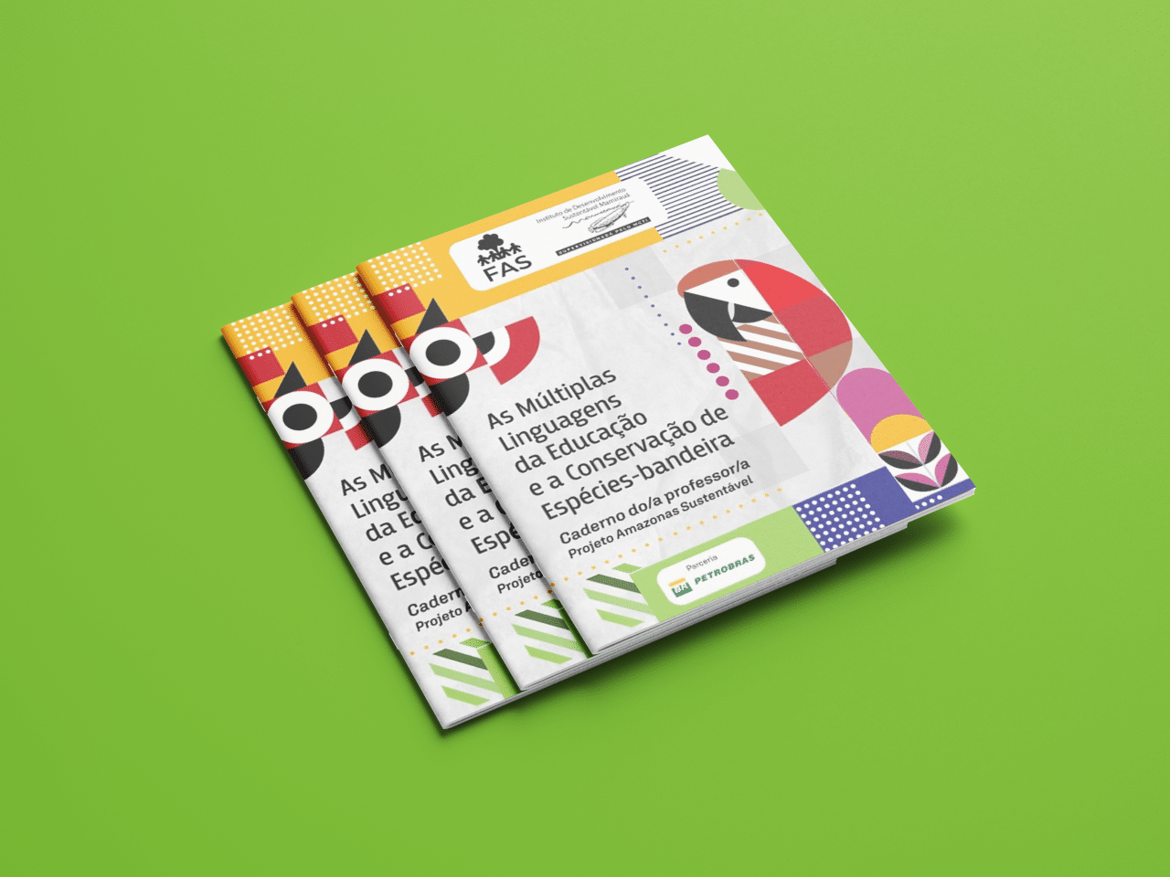 Imagem de capa de cartilha criada pela Fundação Amazônia Sustentável (FAS).